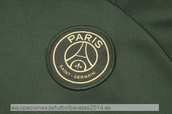 Nuevo Sudadera Entrenamiento Paris Saint Germain 23/24 Verde Baratas